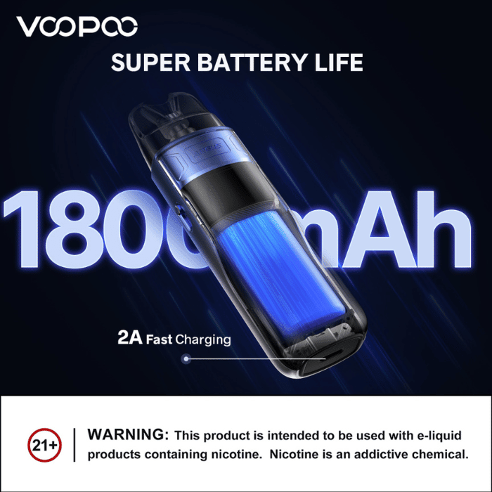 Voopoo Argus E40 Pod Kit | £19 - Avalanche Vapes Space Gray