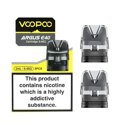 Voopoo Argus E40 Pods | £6 - Avalanche Vapes 0.45