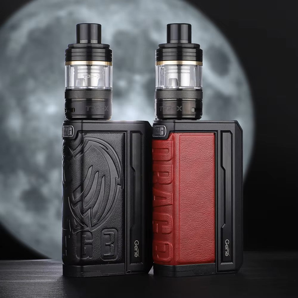 Voopoo Drag 3 TPP X Kit | £10 - Avalanche VapesEagle Black