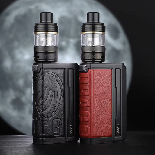 Voopoo Drag 3 TPP X Kit | £10 - Avalanche VapesEagle Black