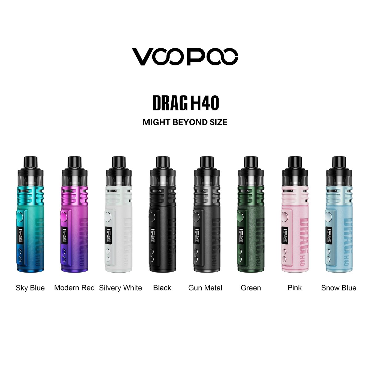 voopoo drag h40 manual Voopoo Drag H40 Kit | 1500mAh | 40W