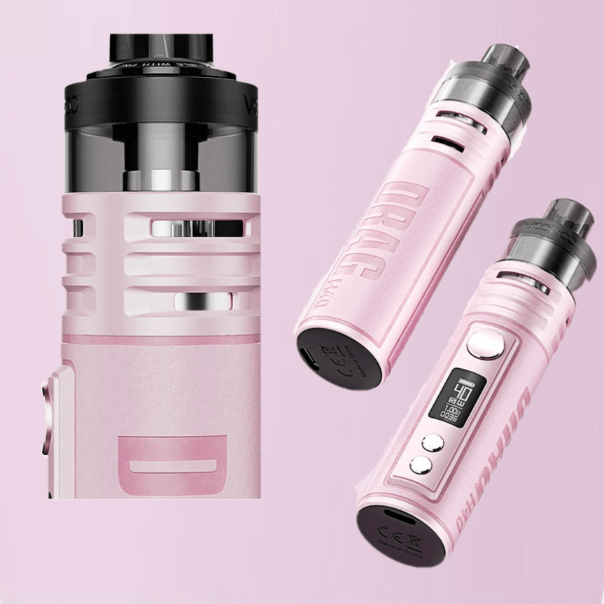 Voopoo Drag H40 Kit | £24 - Avalanche Vapes Pink