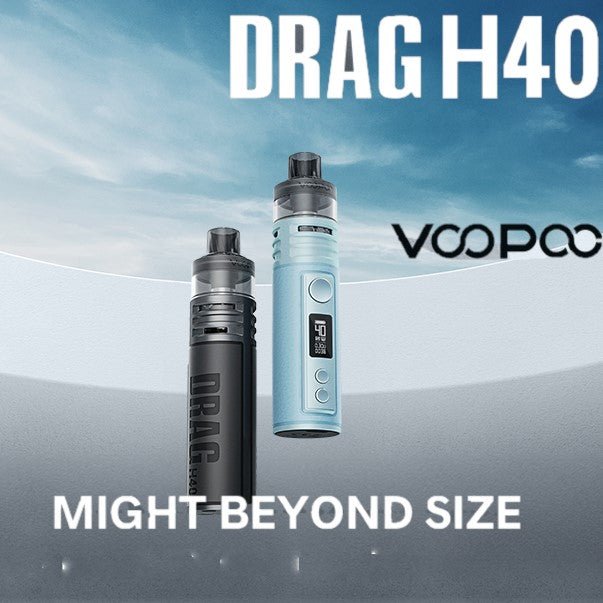 Voopoo Drag H40 Kit | £24 - Avalanche Vapes Modern Red
