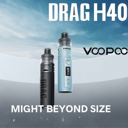 Voopoo Drag H40 Kit | £24 - Avalanche Vapes Modern Red