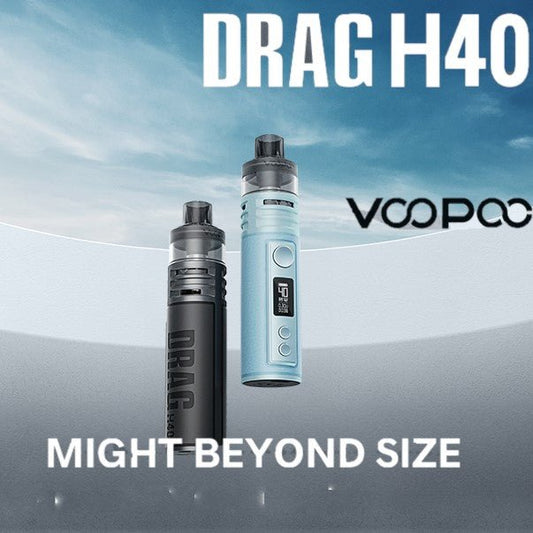 Voopoo Drag H40 Kit | £24 - Avalanche Vapes Modern Red