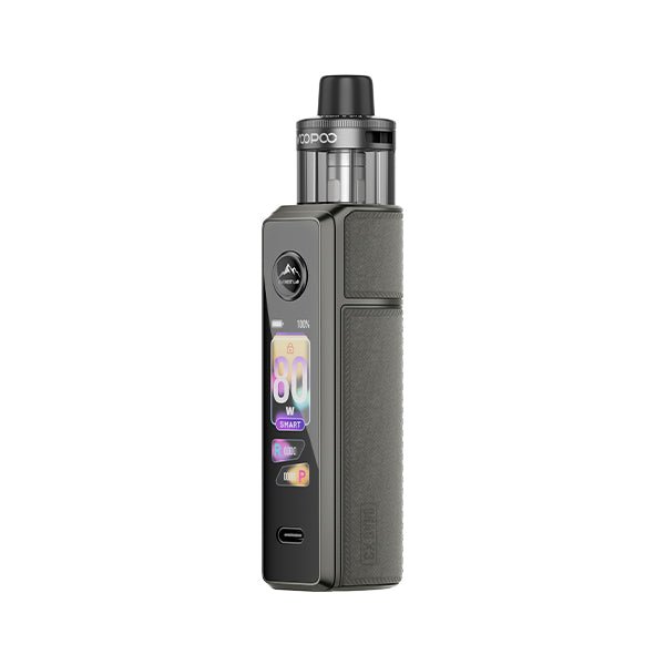 Voopoo DRAG X3 Kit | £29 - Avalanche Vapes Grey Metal