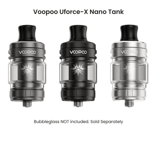 Voopoo UFORCE - X Nano Tank | £13 - Avalanche Vapes Black