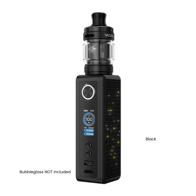 VooPoo Vinci Spark 100 Kit | £35 - Avalanche Vapes Black