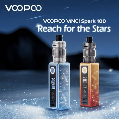 VooPoo Vinci Spark 100 Kit | £35 - Avalanche Vapes Rose Red