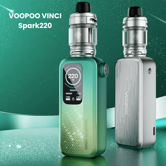Voopoo Vinci Spark 220 Kit | £37 - Avalanche Vapes Rose Red