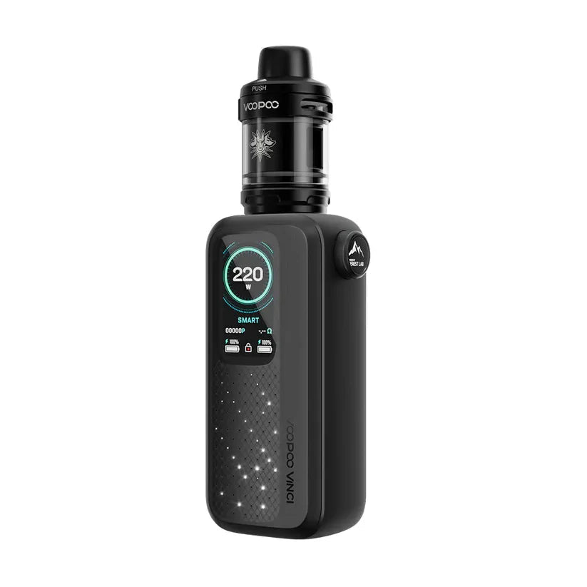 Voopoo Vinci Spark 220 Kit | £37 - Avalanche Vapes Midnight Black