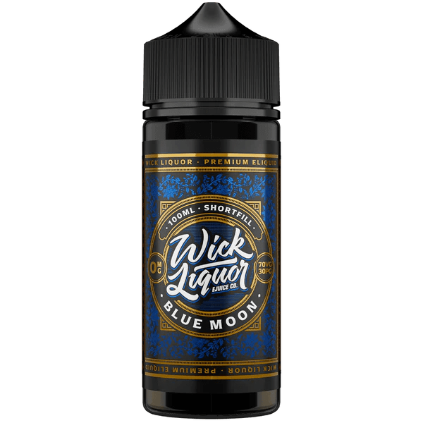 Wick Liquor 70/30 | 100ml + 2 Nics | From £5 - Avalanche Vapes BLUE MOON