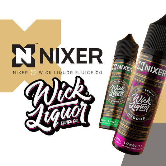 Wick Longfill + 3 Nic Salts | £7 - Avalanche Vapes Ardour/ 9mg Inc 3 Salt Shots