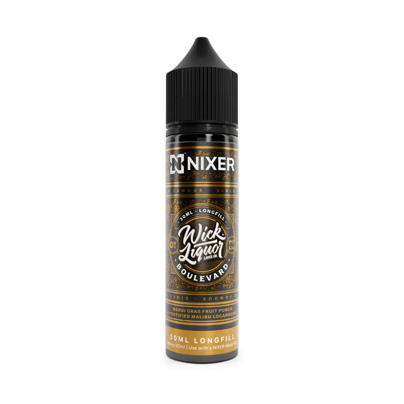 Wick Longfill + 3 Nic Salts | £7 - Avalanche Vapes Boulevard/ 9mg Inc 3 Salt Shots