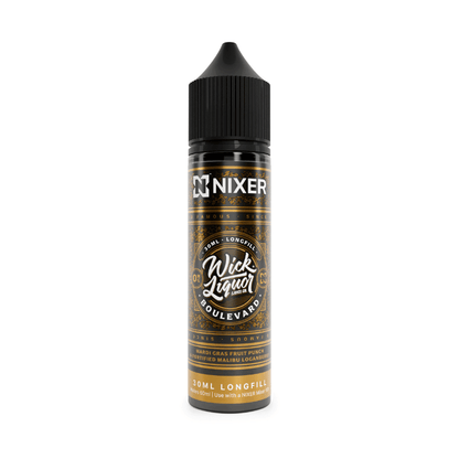 Wick Longfill + 3 Nic Salts | £7 - Avalanche Vapes Boulevard/ 9mg Inc 3 Salt Shots