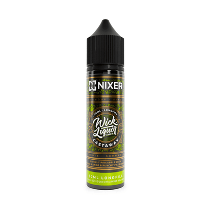 Wick Longfill + 3 Nic Salts | £7 - Avalanche Vapes Castaway/ 9mg Inc 3 Salt Shots