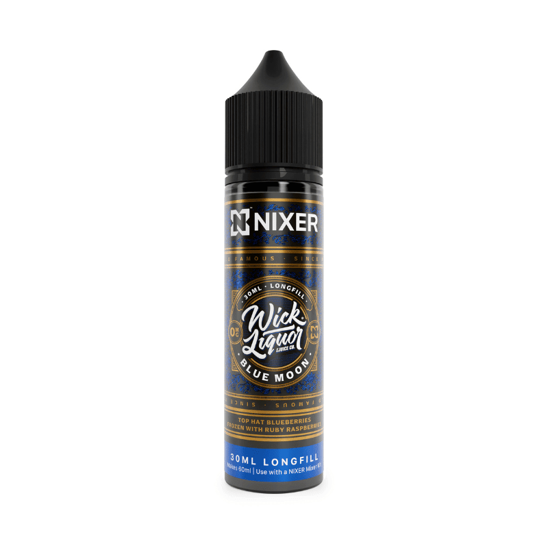 Wick Longfill + 3 Nic Salts | £7 - Avalanche Vapes Blue Moon/ 9mg Inc 3 Salt Shots
