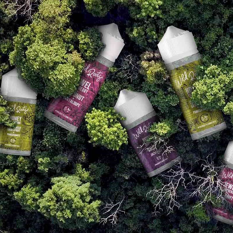 Wild Roots 70/30 | 100ml + 2 Nics | £11 - Avalanche Vapes Autumn Grape - Guava - Jackfruit
