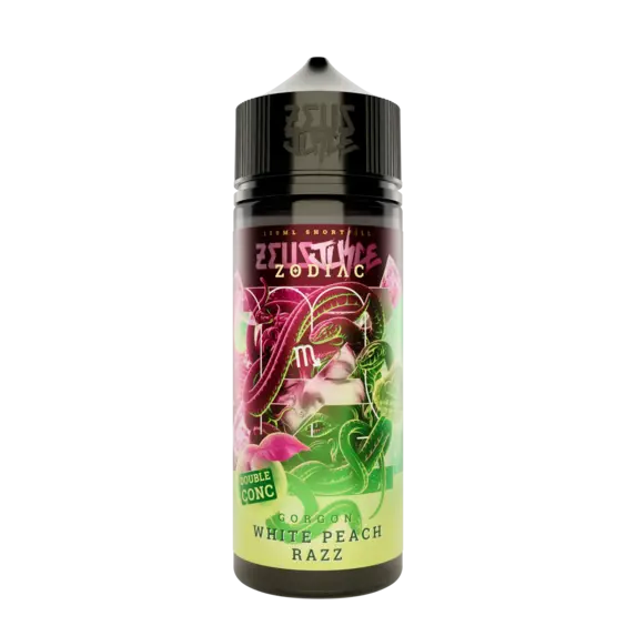 Zeus Zodiac 70/30 | 100ml + 2 Nics | £10 - Avalanche Vapes White Peach Razz (Gorgon)