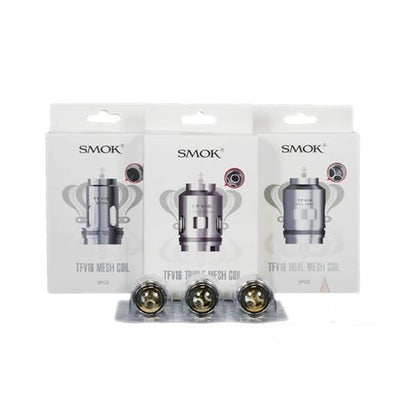 Smok TFV16 Mesh Coils Single / Dual / Triple £6