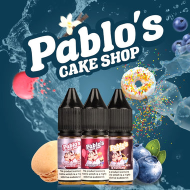 Pablo's Cake Shop SALTS  £2.25