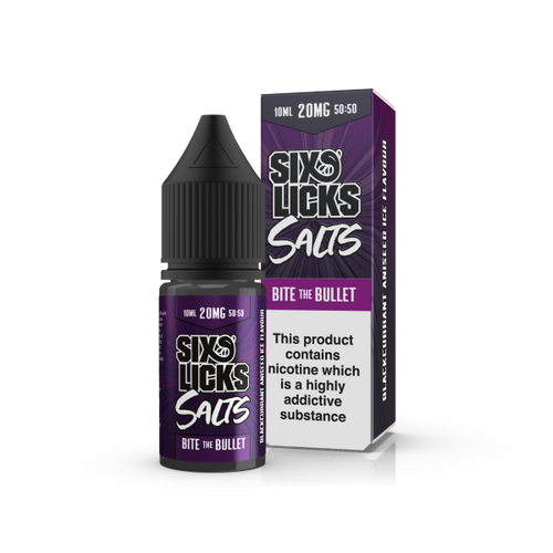 Six Licks SALTS   £2.25