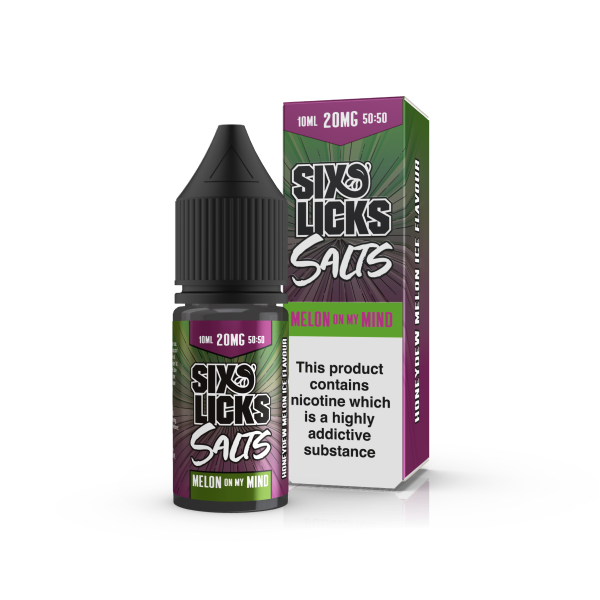 Six Licks SALTS   £2.25