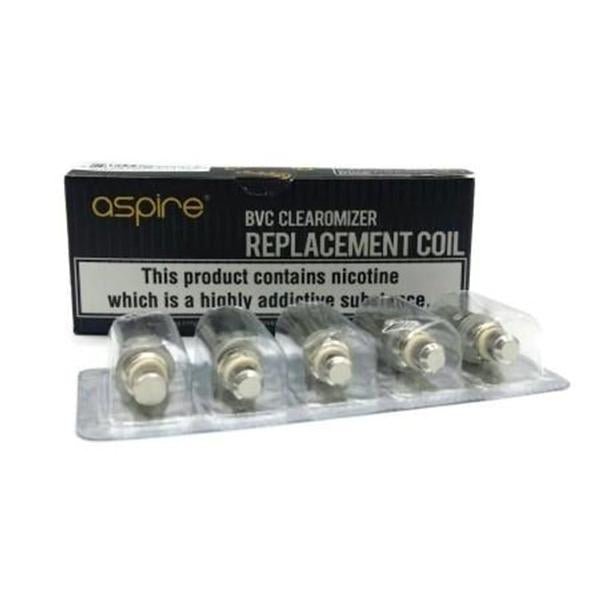 Aspire BVC Coils | £7.50 - Avalanche Vapes 1.8 Ohm