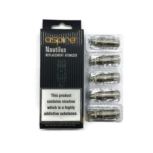 Aspire Nautilus Coils | £9 - Avalanche Vapes 0.7 Ohm