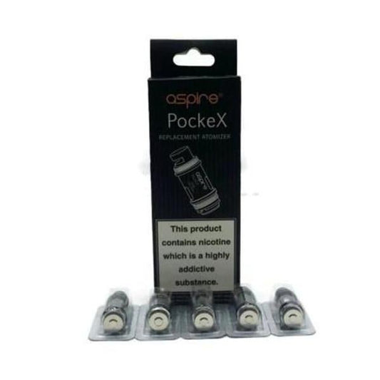 Aspire PockeX Coils | £11 - Avalanche Vapes 1.2 Ohm