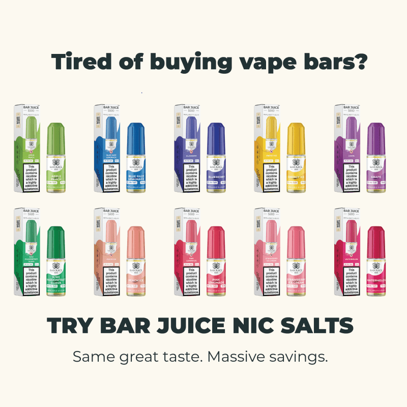 Bar Juice 5000 Nic Salt | £1.80 - Avalanche Vapes Apple Peach20mg