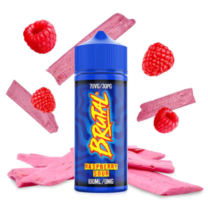 Brutal by Just Juice 70/30 | 100ml + 2 Nics | £8 - Avalanche Vapes Raspberry Sour