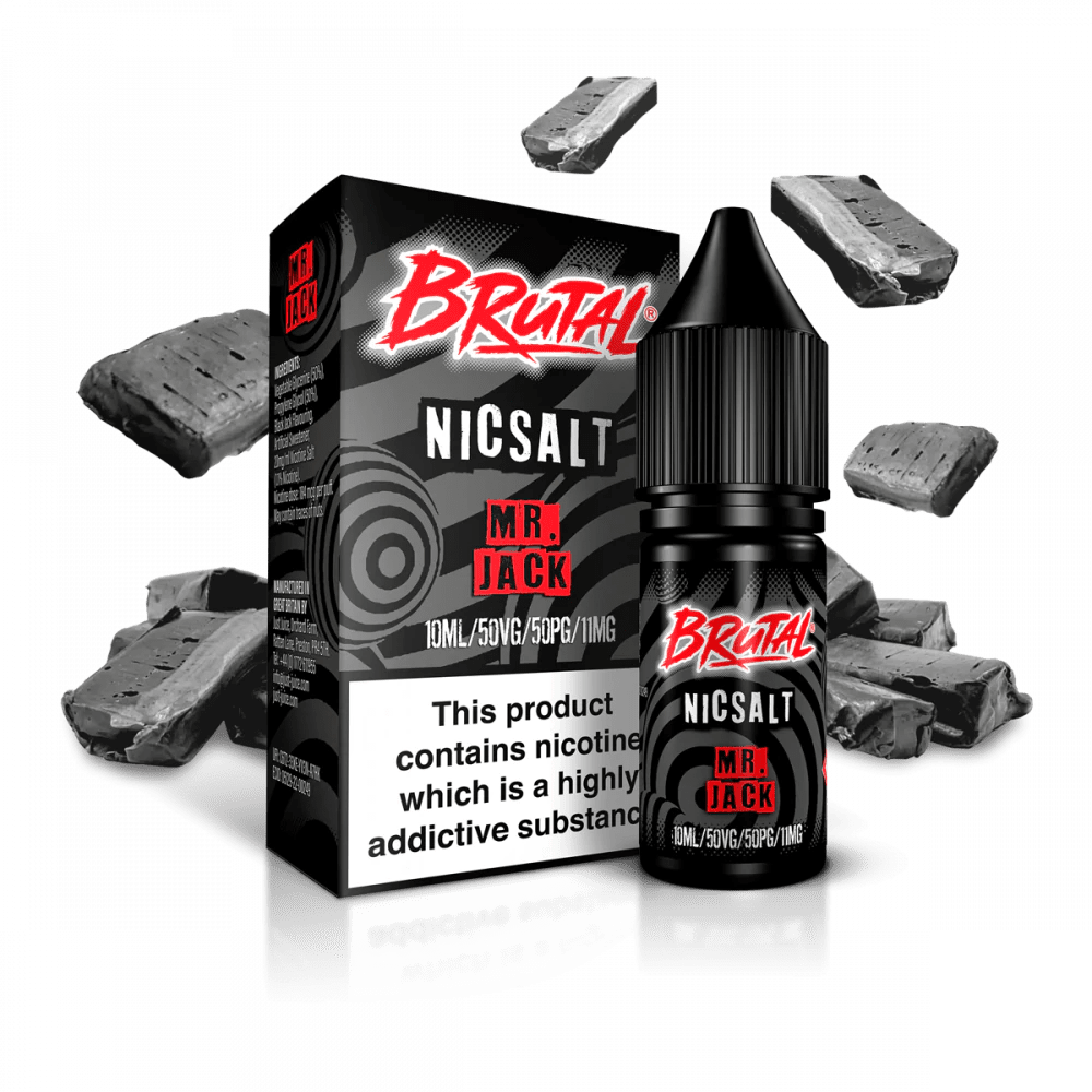 Brutal Vape Nic Salt | £2 - Avalanche Vapes Mr Jack11mg