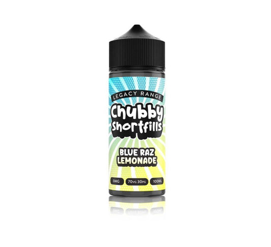 Chubby Legacy 70/30 | 100ml + 2 Nics | £5 - Avalanche Vapes Blue Raz Lemonade