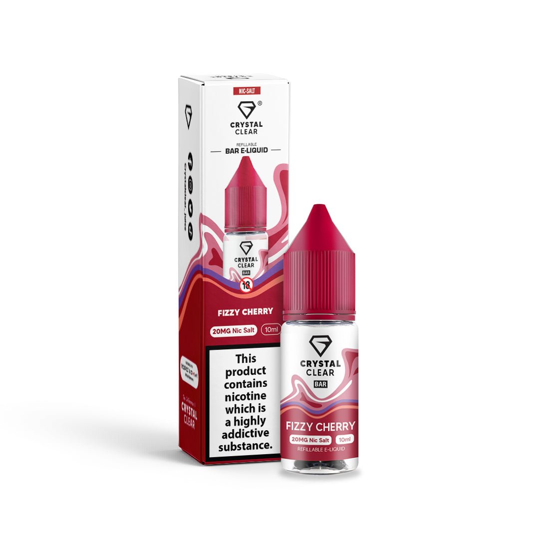 Crystal Clear Nic Salt | £2 - Avalanche Vapes Fizzy Cherry10mg