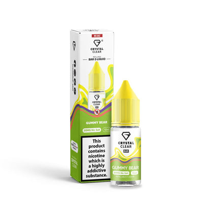 Crystal Clear Nic Salt | £2 - Avalanche Vapes Gummy Bear10mg
