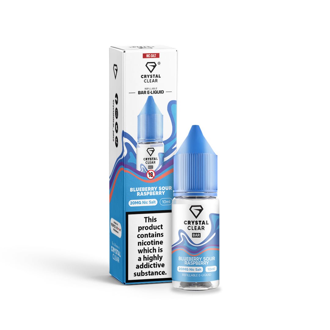 Crystal Clear Nic Salt | £2 - Avalanche Vapes Blueberry Ice10mg