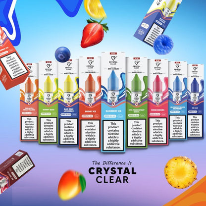 Crystal Clear Nic Salt | £2 - Avalanche Vapes Apple Peach10mg
