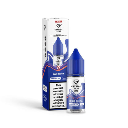 Crystal Clear Nic Salt | £2 - Avalanche Vapes Blue Slush10mg