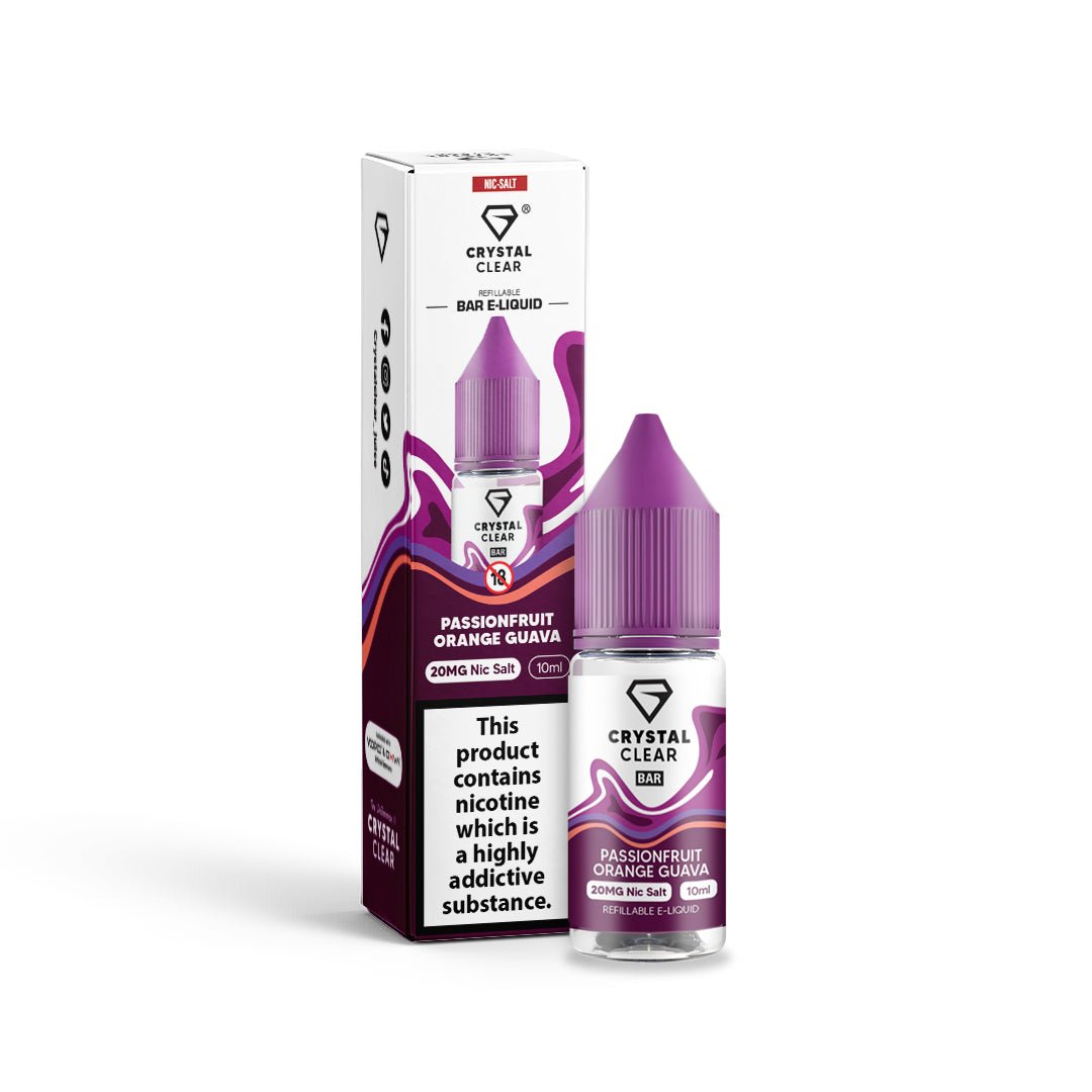 Crystal Clear Nic Salt | £2 - Avalanche Vapes Berry Breeze10mg