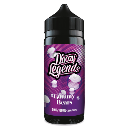 Doozy Legends 70/30 | 100ml + 2 Nics | From £4 - Avalanche Vapes Gummy Bears