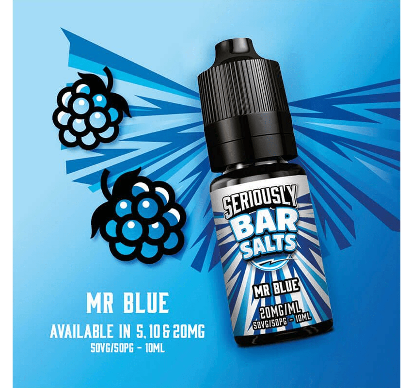 Doozy Seriously Bar Salts Nic Salt | £2 - Avalanche Vapes Mr Blue10mg