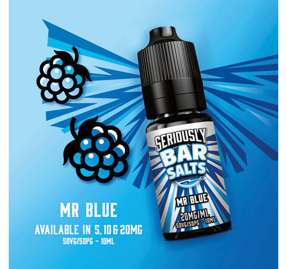 Doozy Seriously Bar Salts Nic Salt | £2 - Avalanche Vapes Mr Blue10mg