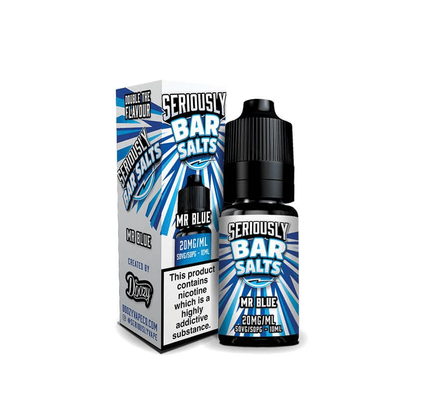 Doozy Seriously Bar Salts Nic Salt | £2 - Avalanche Vapes Mr Blue20mg