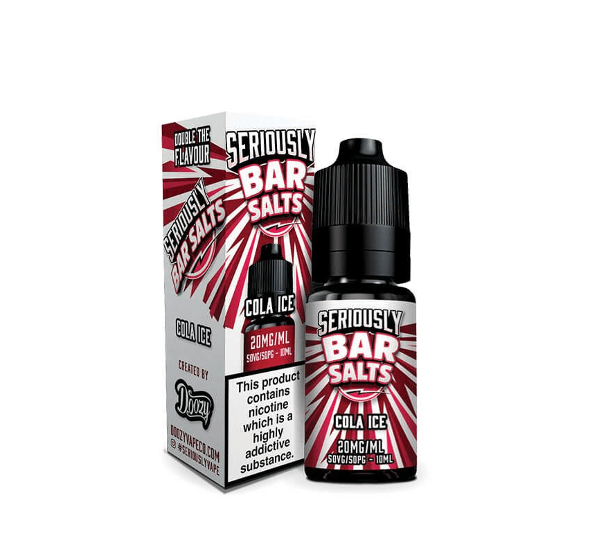 Doozy Seriously Bar Salts Nic Salt | £2 - Avalanche Vapes Cola Ice20mg