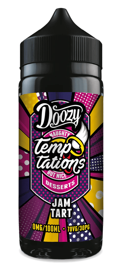 Doozy Temptations 70/30 | 100ml + 2 Nics | £8 - Avalanche Vapes Jam tart
