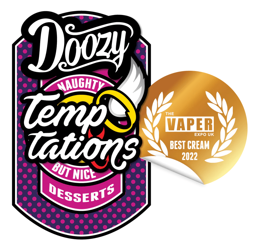 Doozy Temptations 70/30 | 100ml + 2 Nics | £8 - Avalanche Vapes Strawberry milk