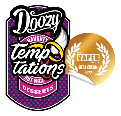 Doozy Temptations 70/30 | 100ml + 2 Nics | £8 - Avalanche Vapes Strawberry milk