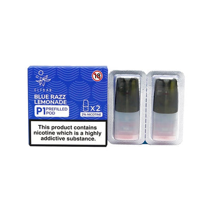 Elfbar P1 Elfmate Prefilled Pods | £3.99 - Avalanche Vapes Blue Razz LemonadePODS