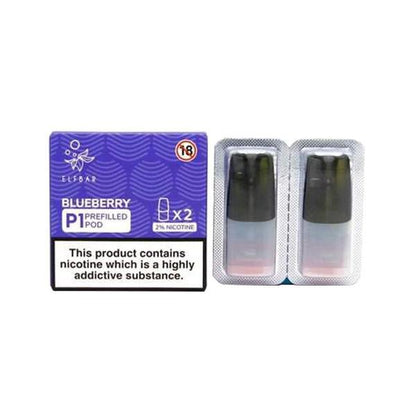 Elfbar P1 Elfmate Prefilled Pods | £3.99 - Avalanche Vapes Blue Razz LemonadePODS